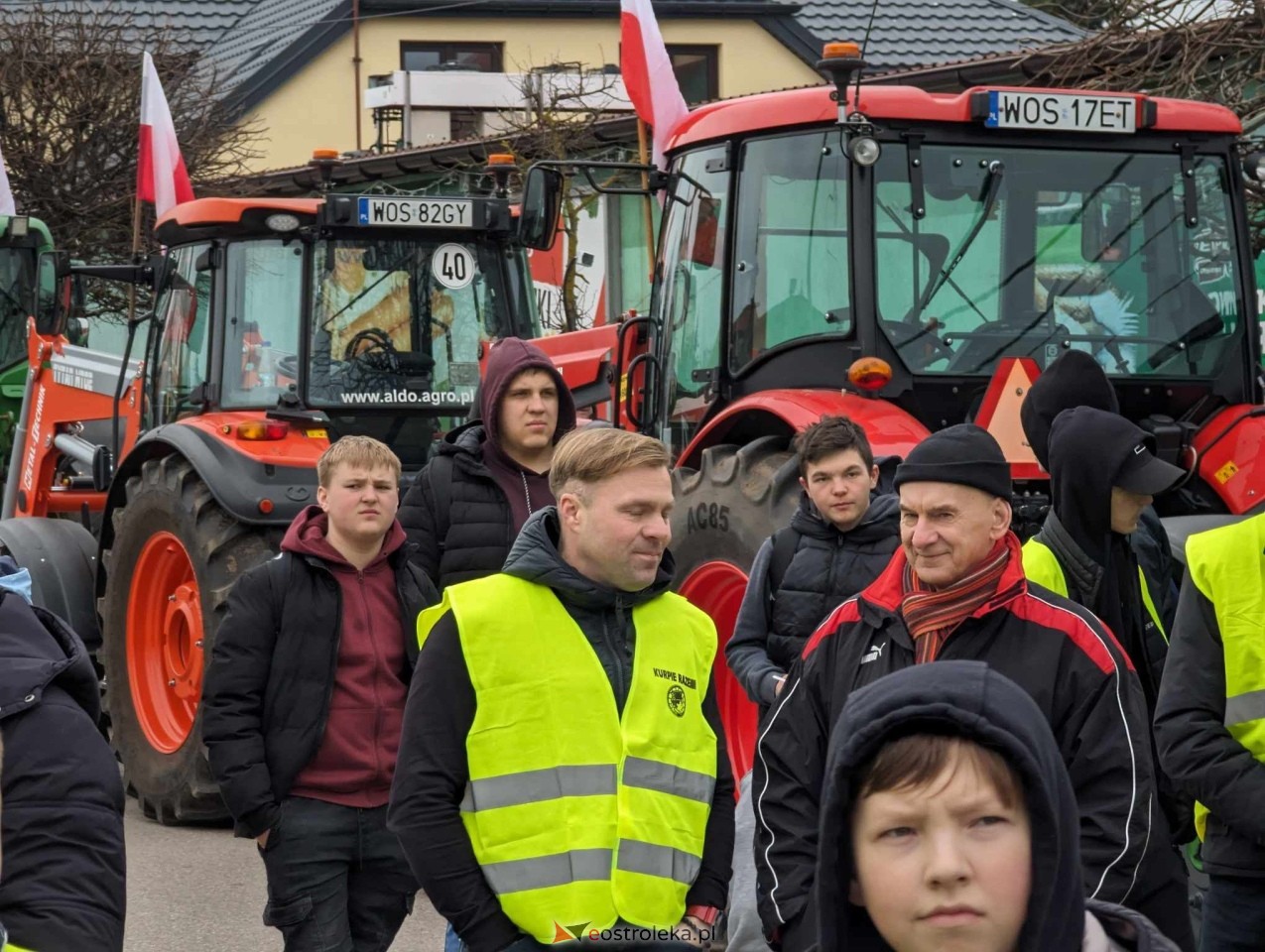 Protest rolników [20.03.2024] - zdjęcie #166 - eOstroleka.pl