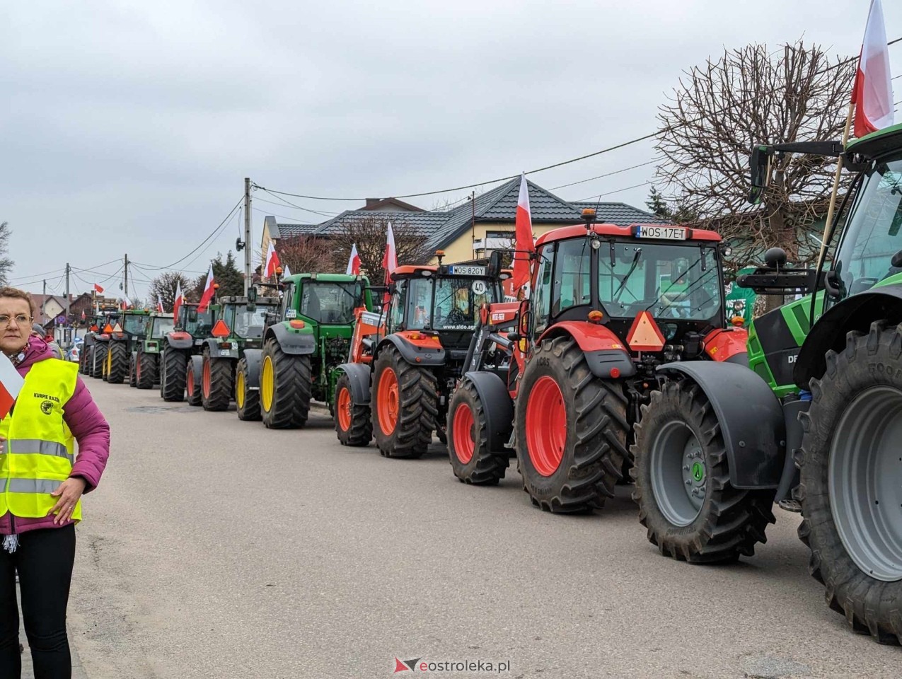 Protest rolników [20.03.2024] - zdjęcie #183 - eOstroleka.pl