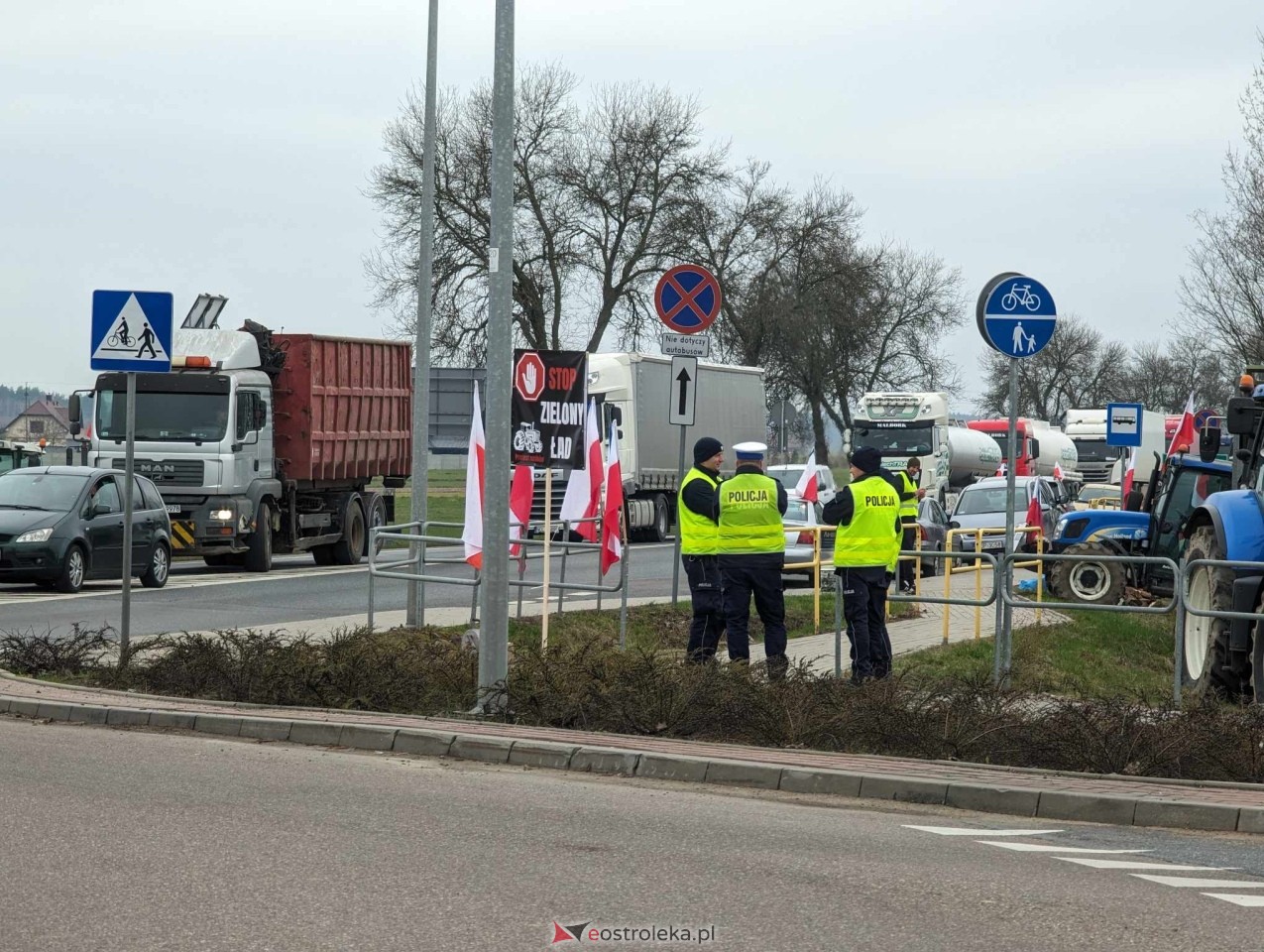 Protest rolników [20.03.2024] - zdjęcie #216 - eOstroleka.pl