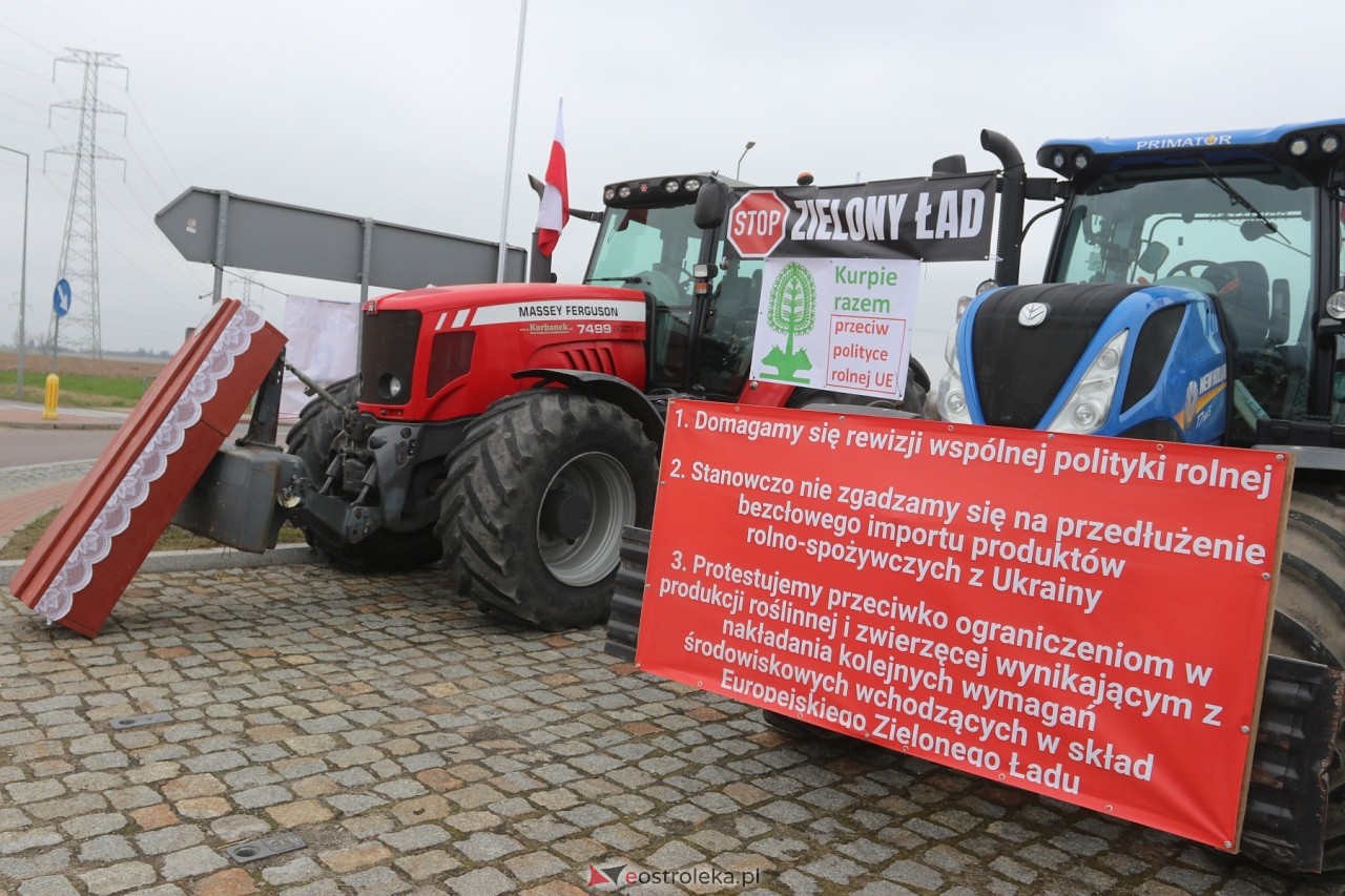 Protest rolników [20.03.2024] - zdjęcie #147 - eOstroleka.pl