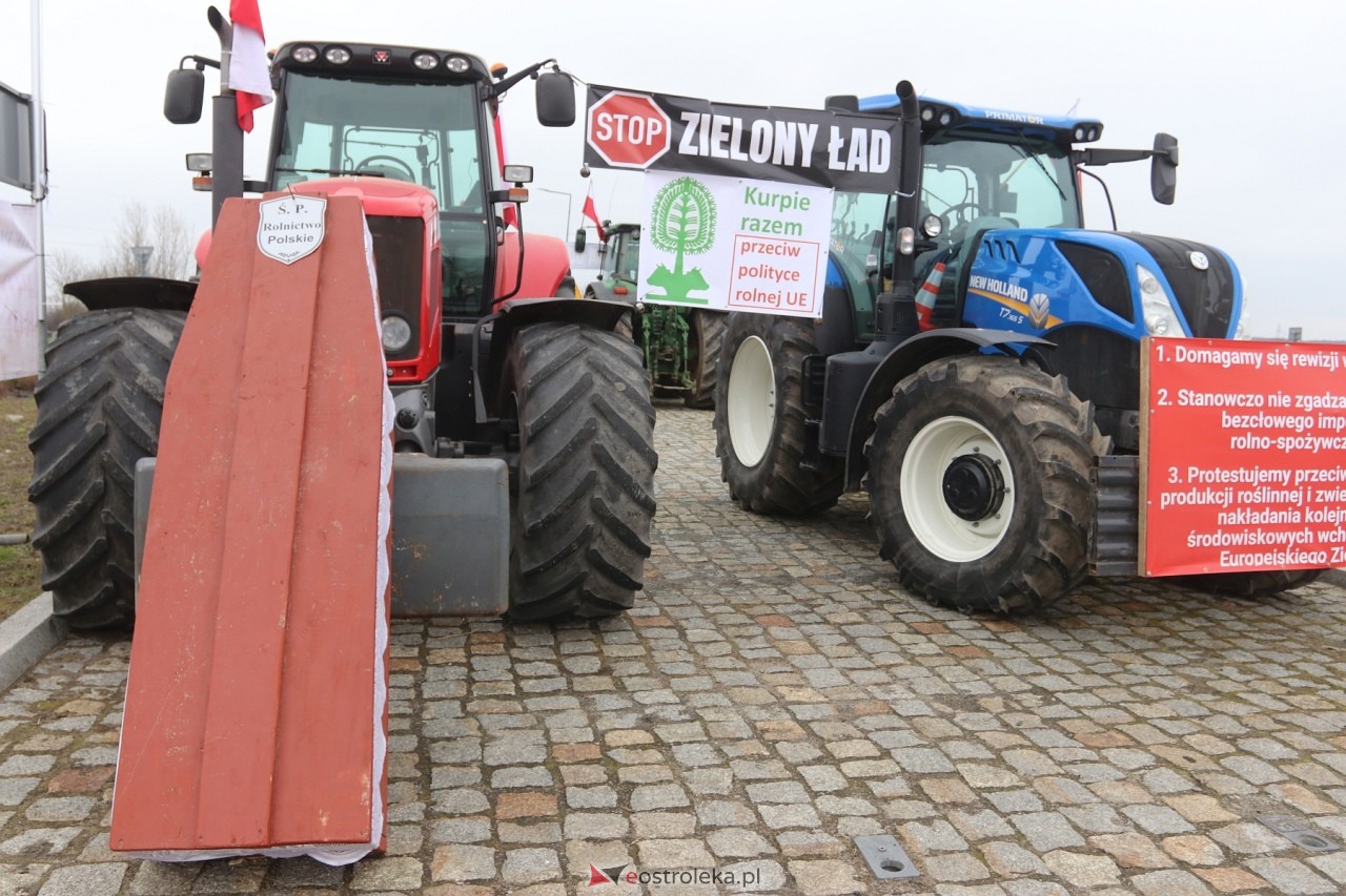 Protest rolników [20.03.2024] - zdjęcie #146 - eOstroleka.pl