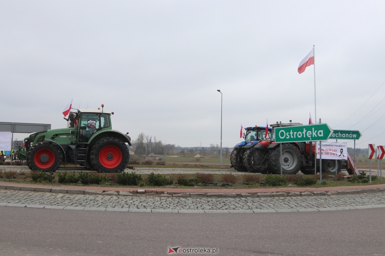 Protest rolników [20.03.2024] - zdjęcie #142 - eOstroleka.pl