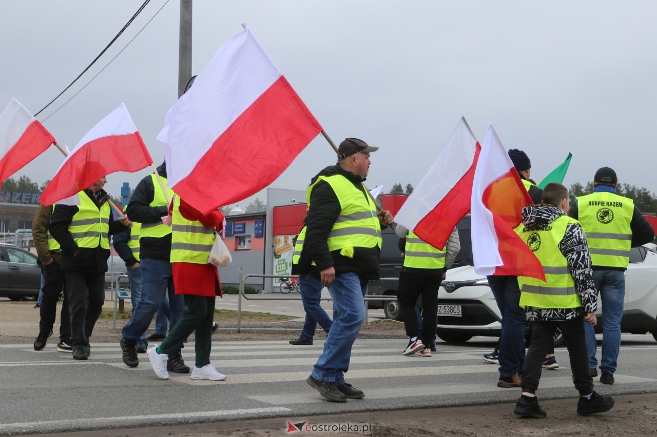 Protest rolników [20.03.2024] - zdjęcie #133 - eOstroleka.pl