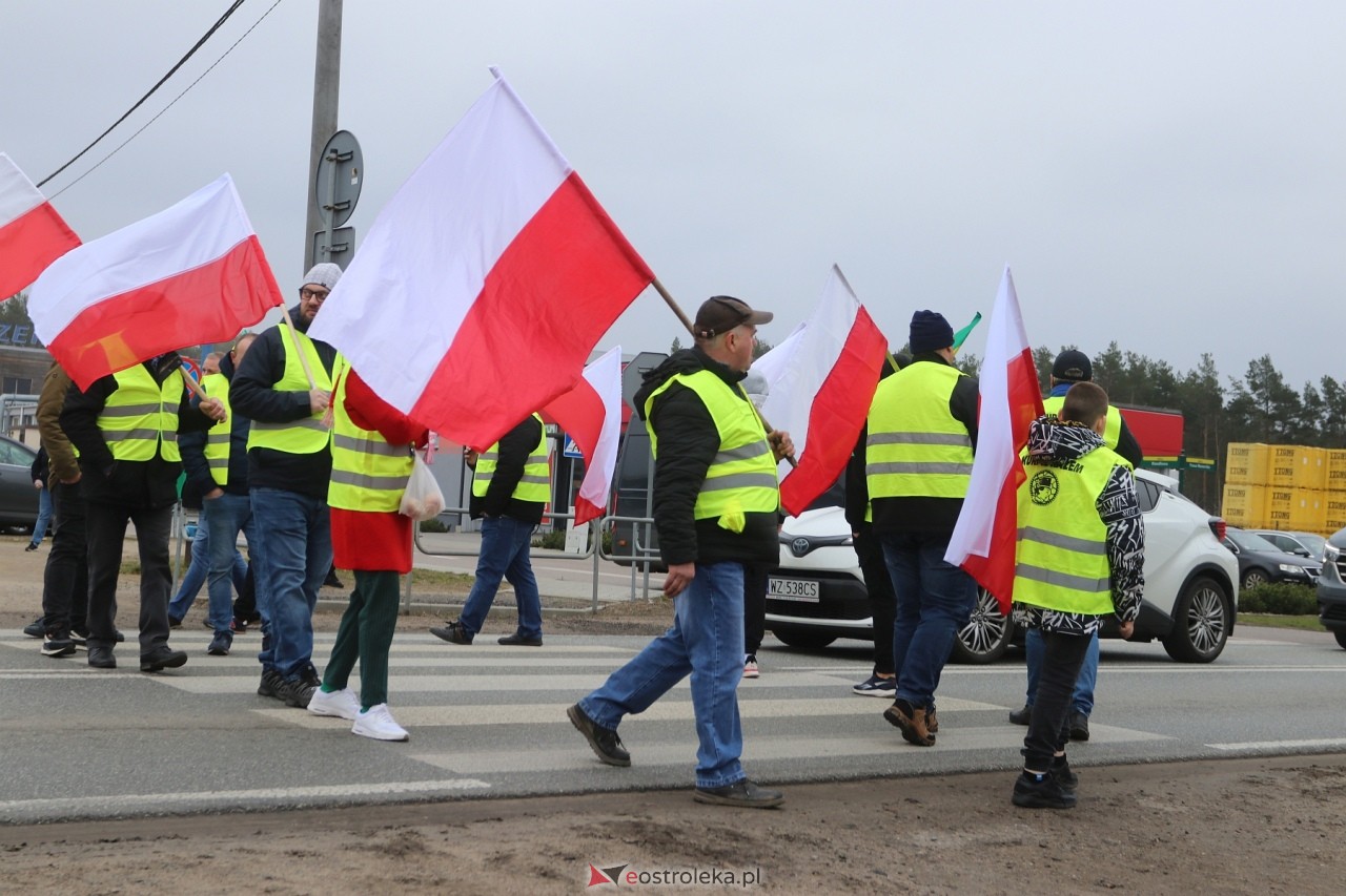 Protest rolników [20.03.2024] - zdjęcie #132 - eOstroleka.pl