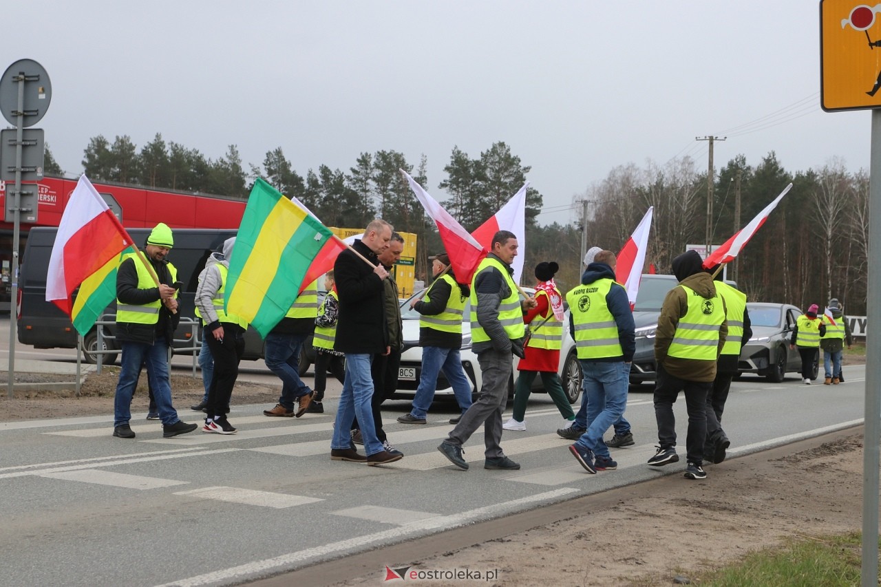 Protest rolników [20.03.2024] - zdjęcie #128 - eOstroleka.pl
