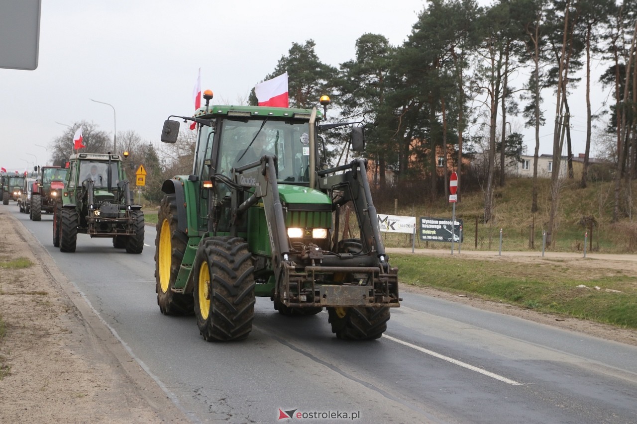 Protest rolników [20.03.2024] - zdjęcie #35 - eOstroleka.pl