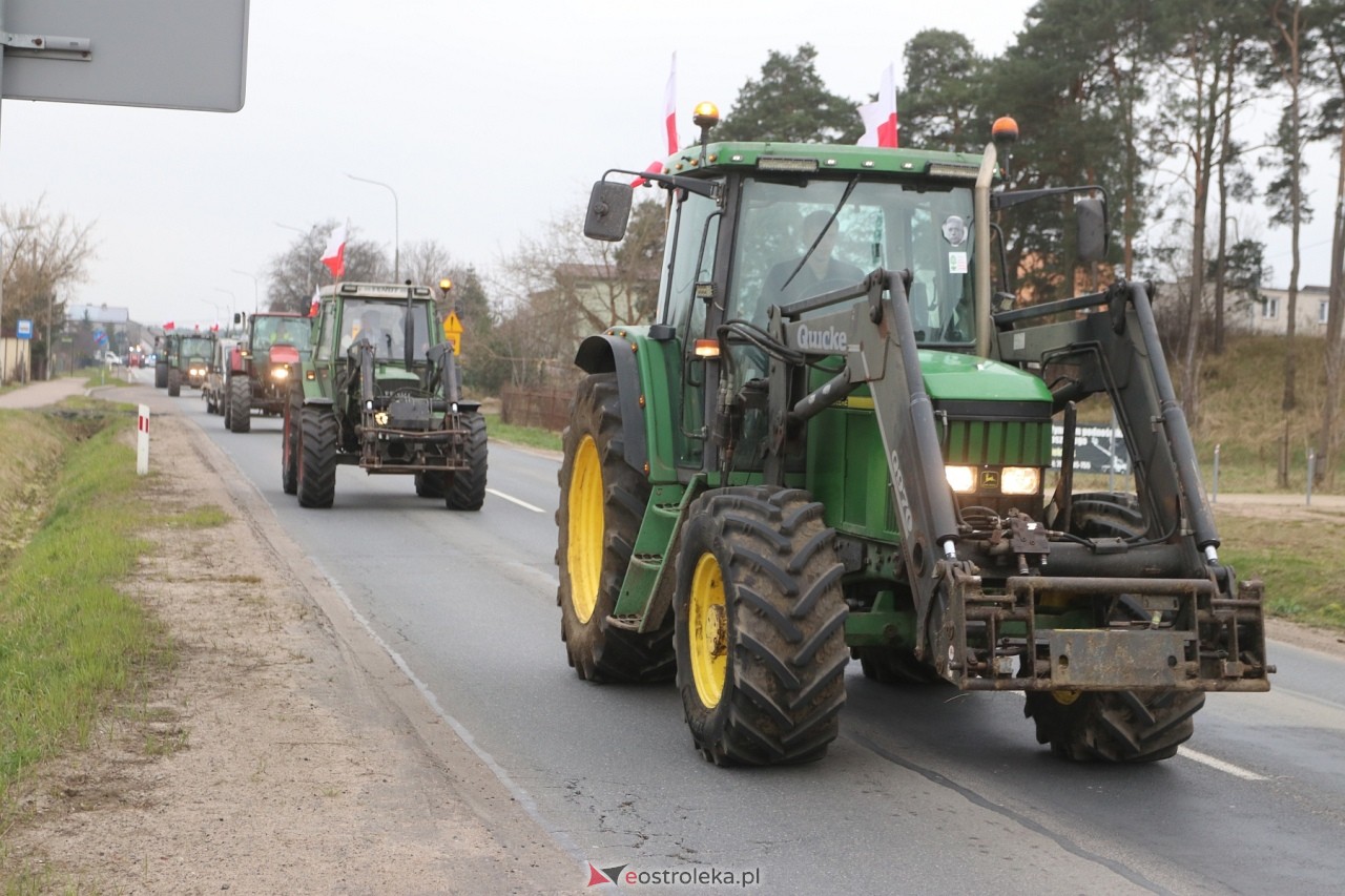 Protest rolników [20.03.2024] - zdjęcie #34 - eOstroleka.pl