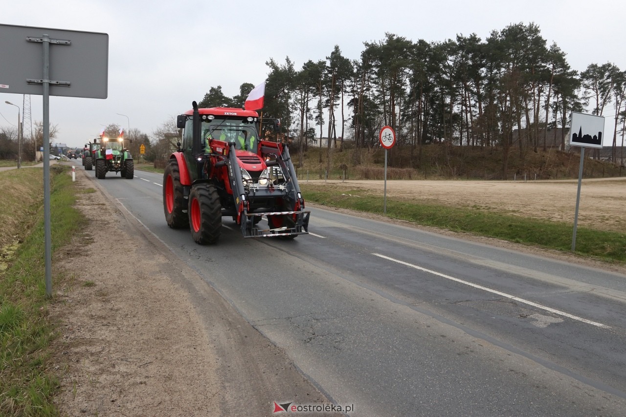 Protest rolników [20.03.2024] - zdjęcie #32 - eOstroleka.pl