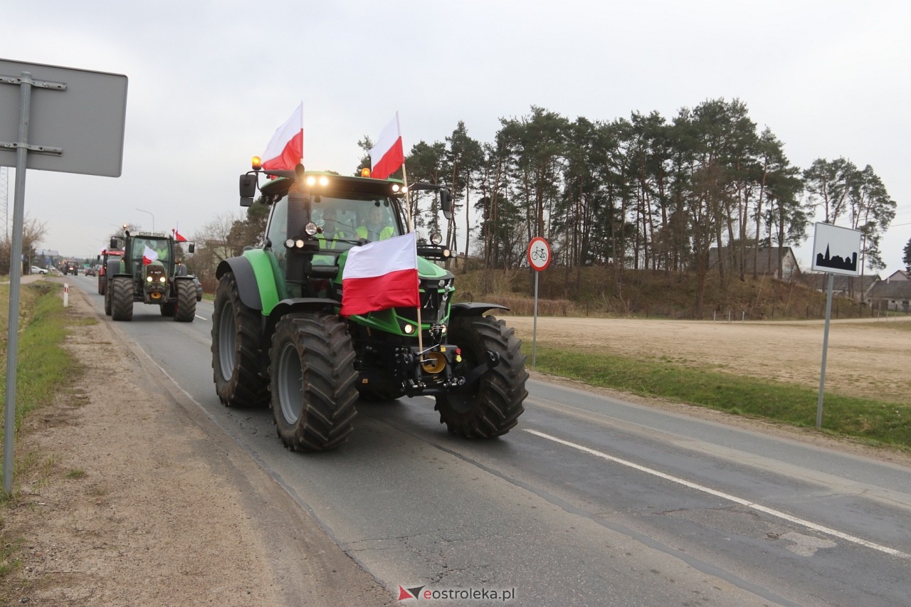 Protest rolników [20.03.2024] - zdjęcie #31 - eOstroleka.pl
