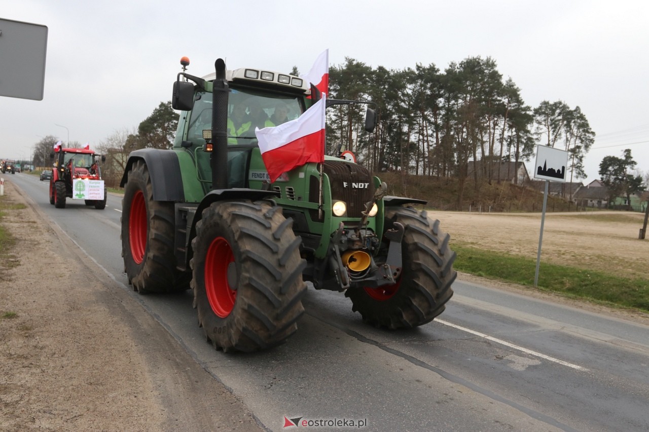 Protest rolników [20.03.2024] - zdjęcie #28 - eOstroleka.pl