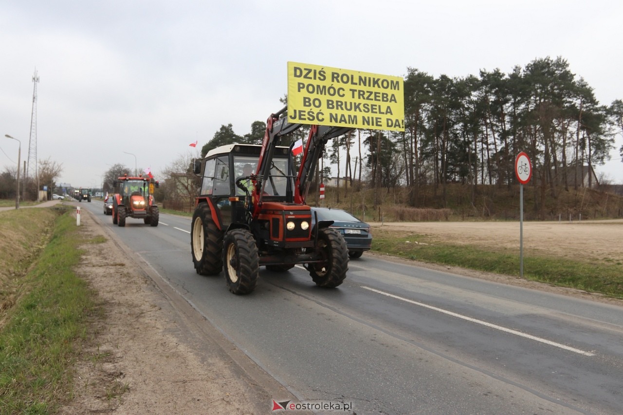 Protest rolników [20.03.2024] - zdjęcie #22 - eOstroleka.pl