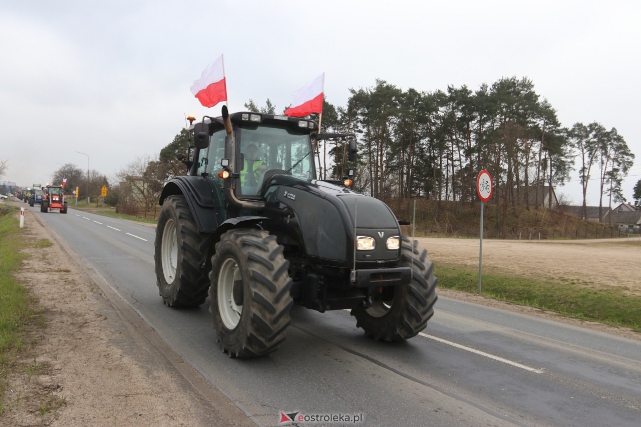 Protest rolników [20.03.2024] - zdjęcie #20 - eOstroleka.pl