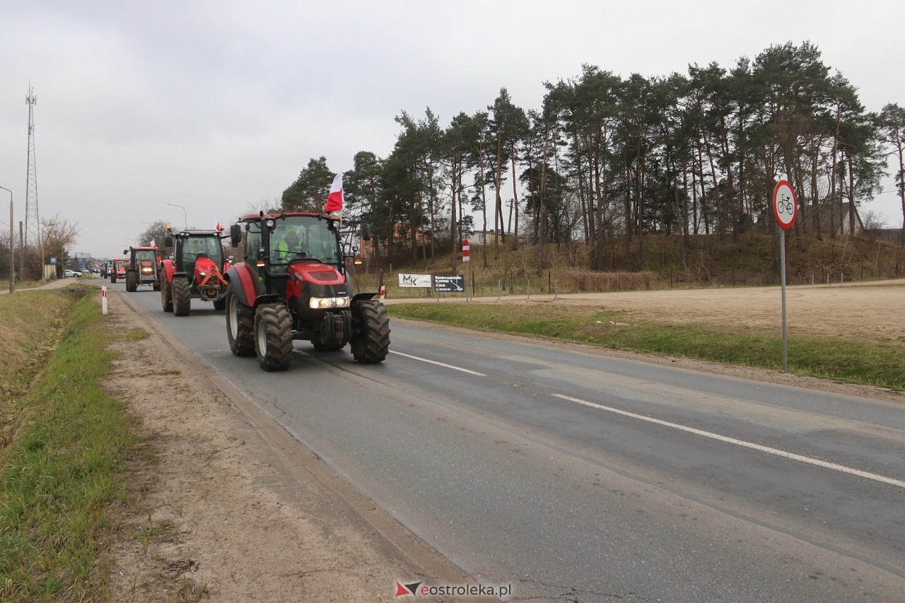 Protest rolników [20.03.2024] - zdjęcie #12 - eOstroleka.pl