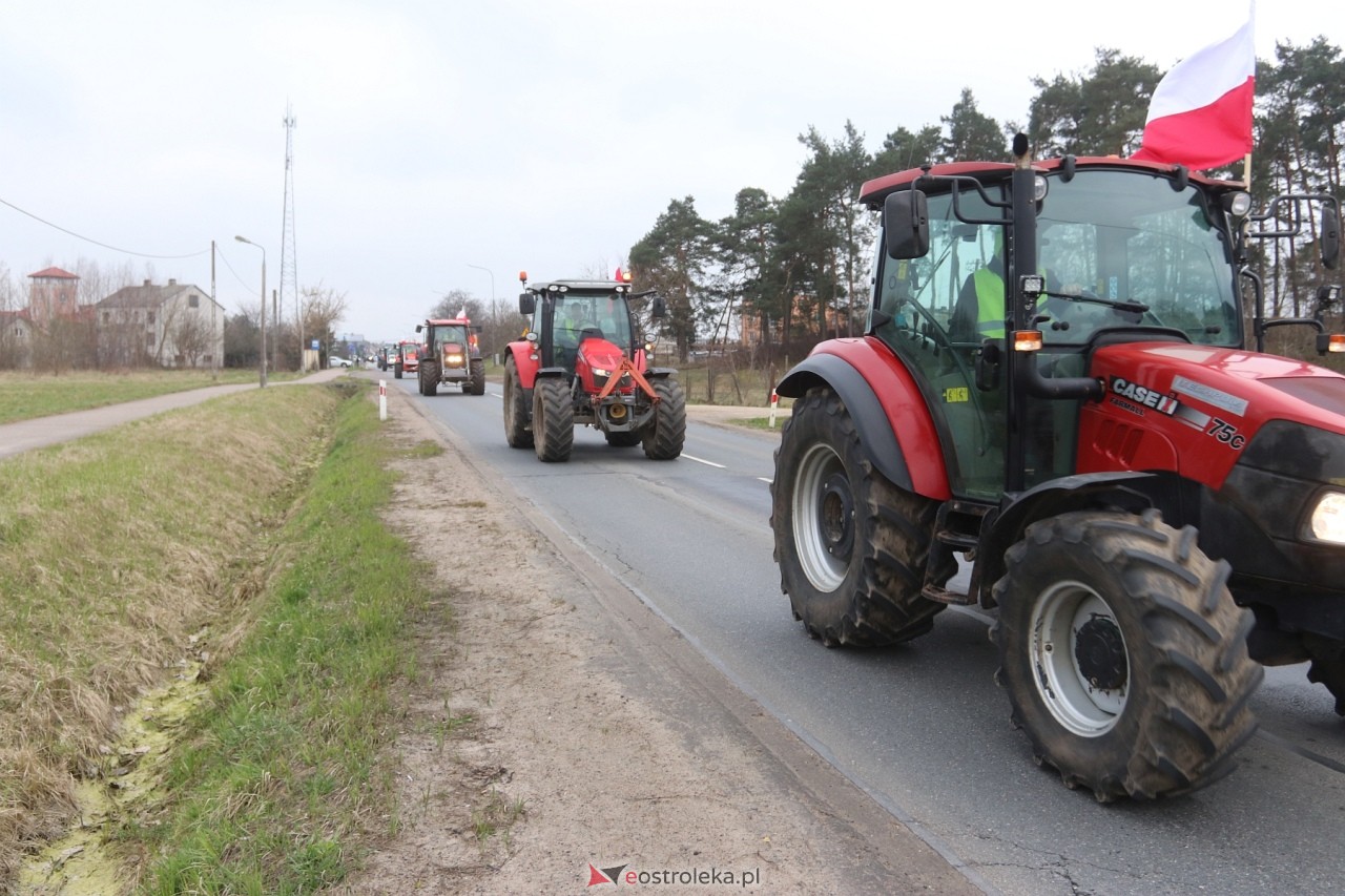 Protest rolników [20.03.2024] - zdjęcie #11 - eOstroleka.pl