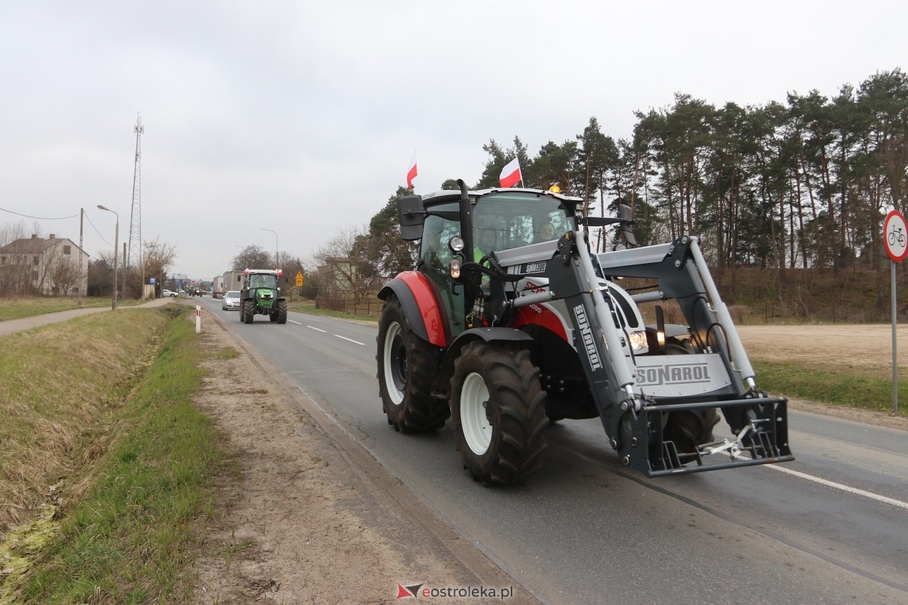 Protest rolników [20.03.2024] - zdjęcie #6 - eOstroleka.pl