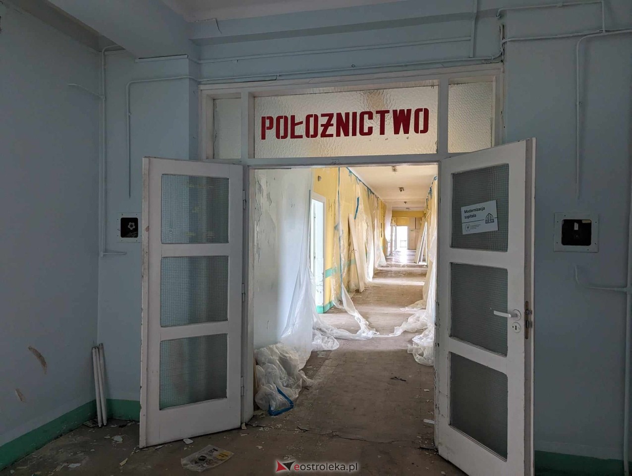 Opuszczony stary szpital w Ostrołęce [22.03.2024] - zdjęcie #1 - eOstroleka.pl