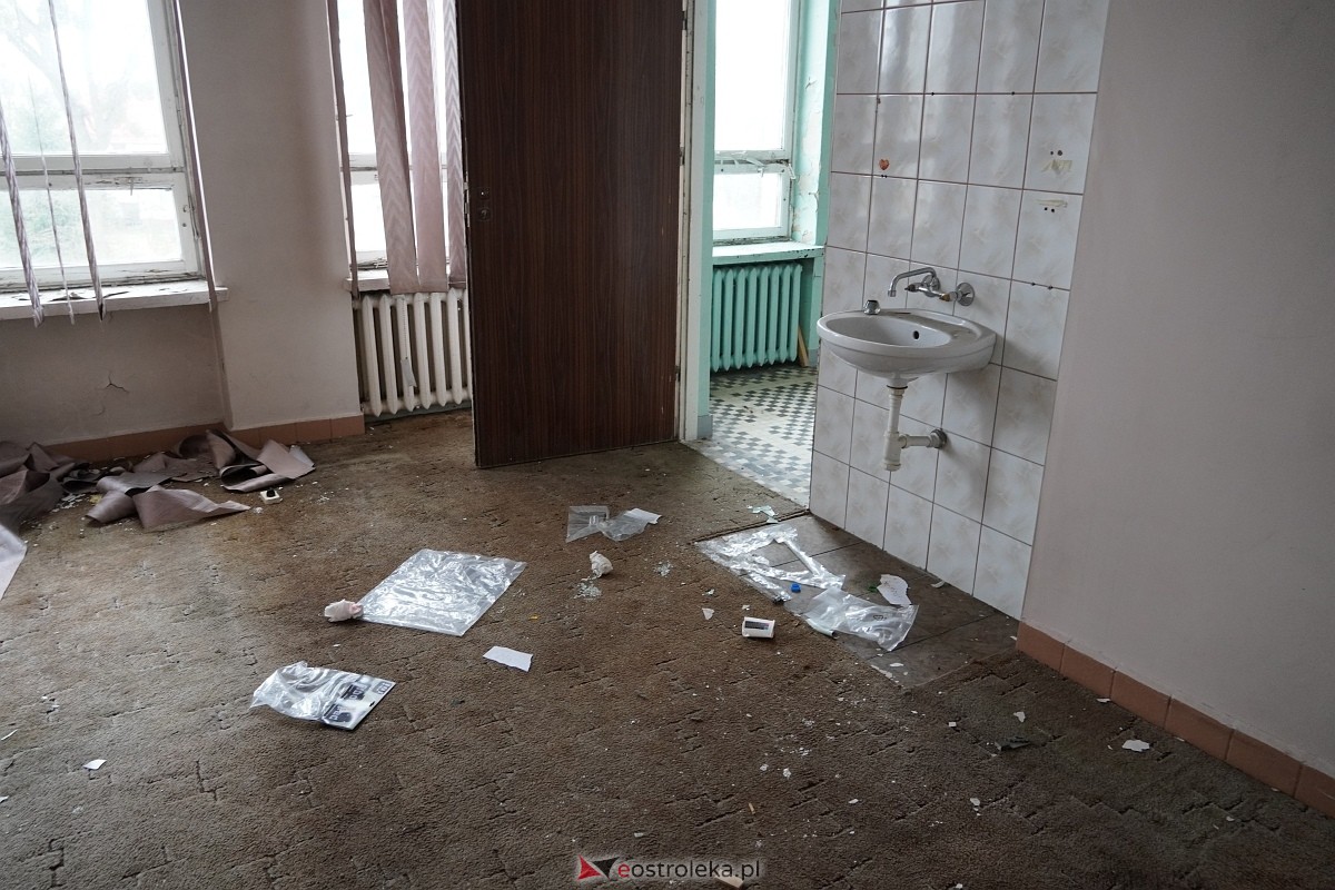 Opuszczony stary szpital w Ostrołęce [22.03.2024] - zdjęcie #219 - eOstroleka.pl