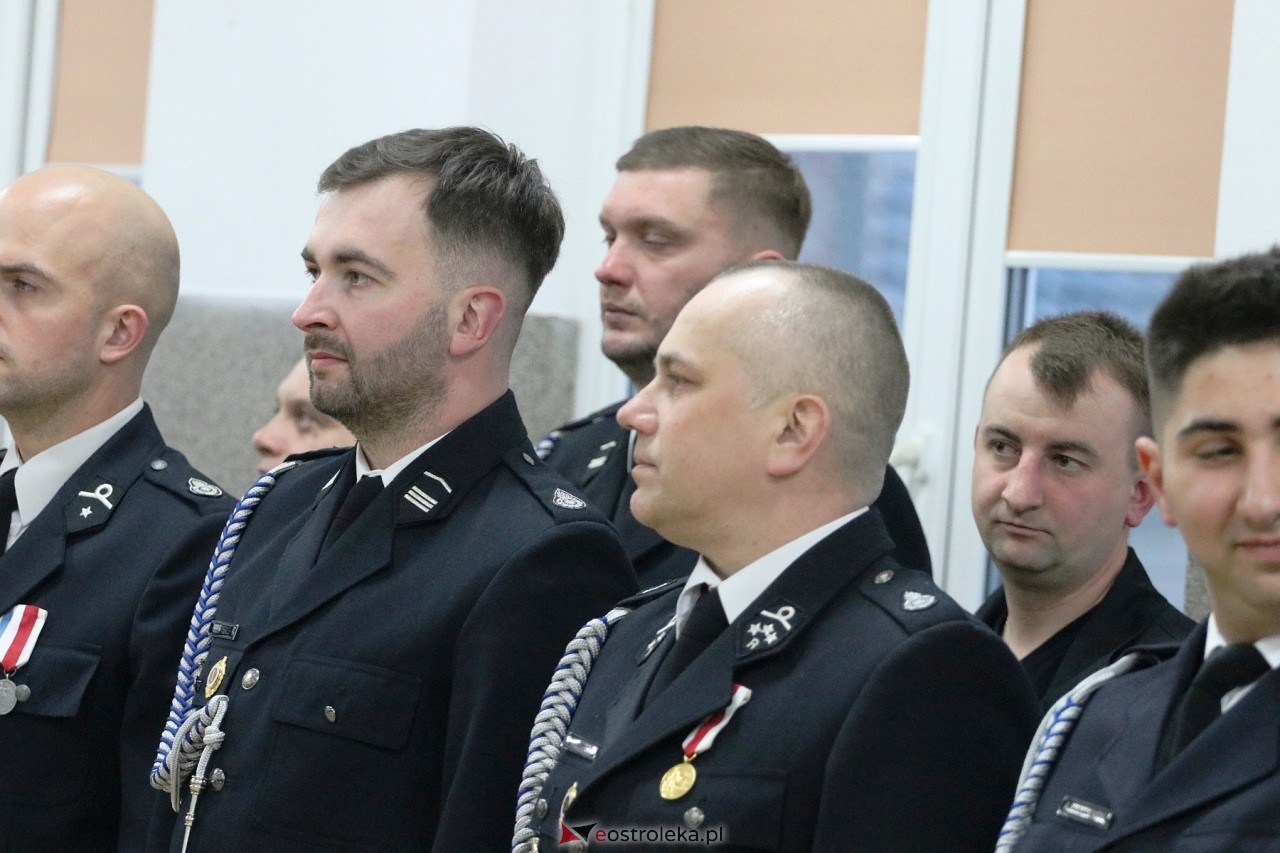 Przekazanie wozu i sprzętu strażackiego OSP Łęg Przedmiejski [23.03.2024] - zdjęcie #35 - eOstroleka.pl