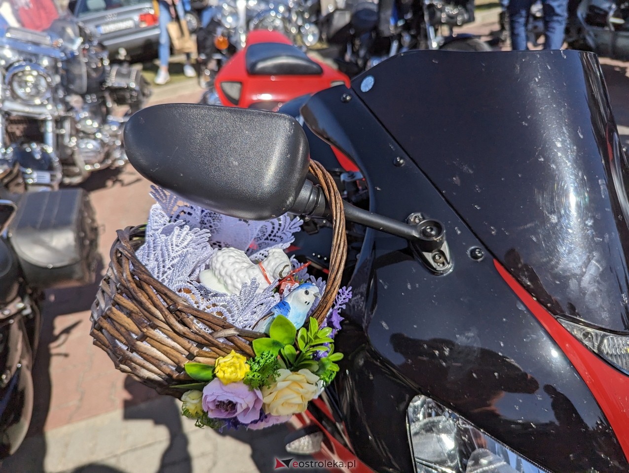 Motoświęconka 2024 w Ostrołęce: błogosławieństwo na dwóch kółkach [30.03.2024] - zdjęcie #77 - eOstroleka.pl