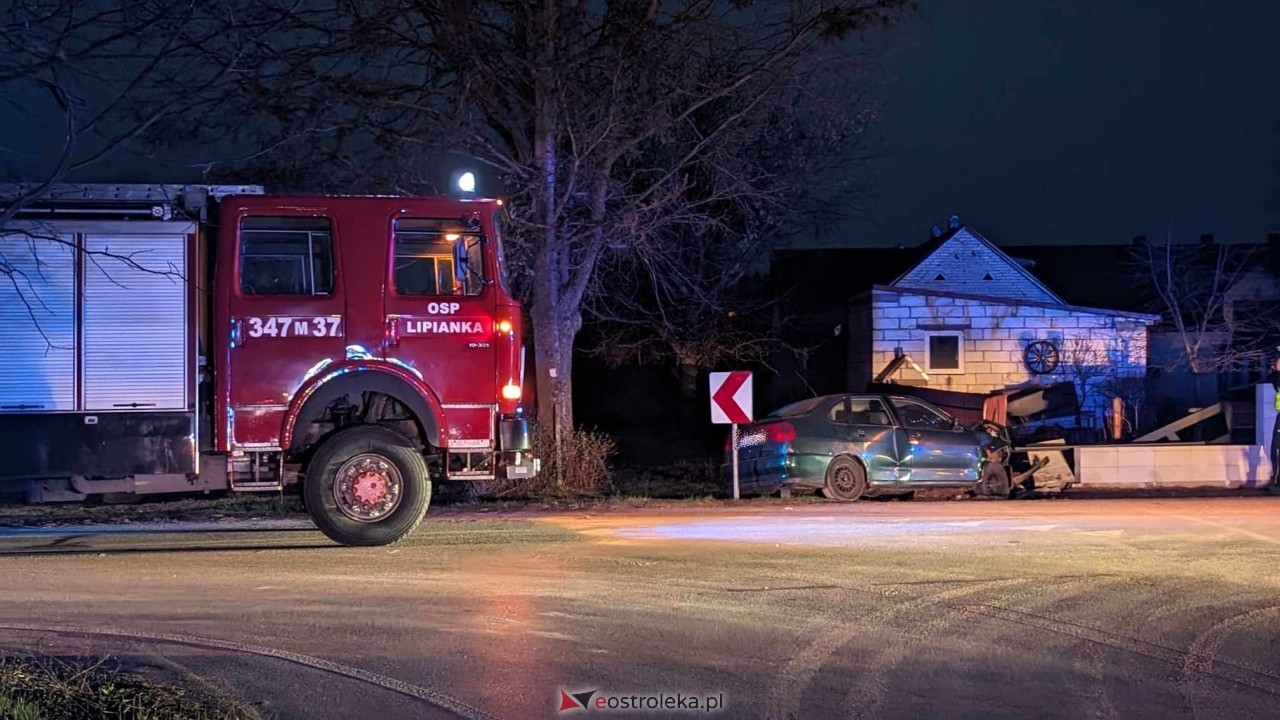 Wypadek w Lipiance [30.03.2024] - zdjęcie #5 - eOstroleka.pl