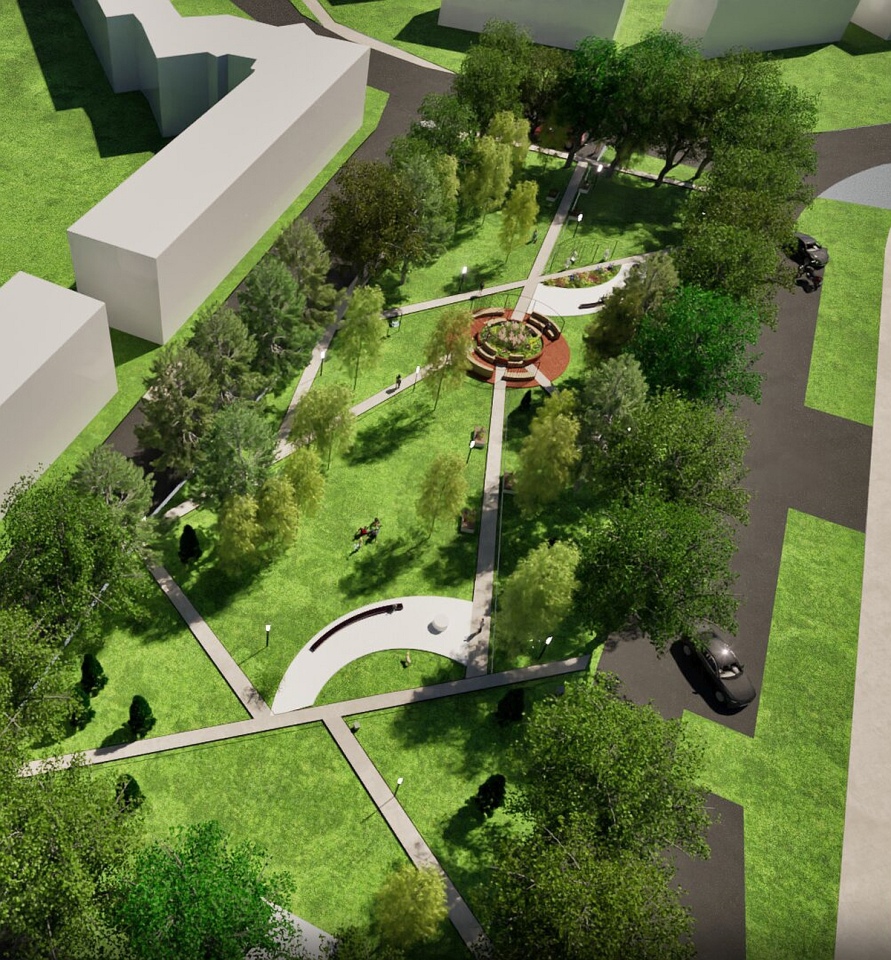 Park na osiedlu Centrum zyska nowe życie! [WIZUALIZACJE] - zdjęcie #5 - eOstroleka.pl