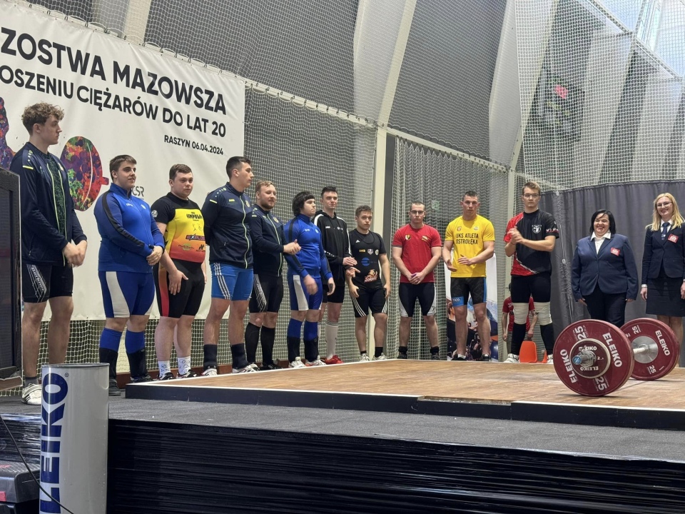 Mistrzostwa Mazowsza U20 w podnoszeniu ciężarów [06.04.2024] - zdjęcie #1 - eOstroleka.pl