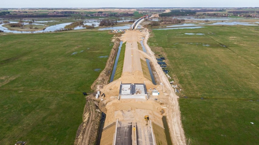 Ponad kilometr estakady nad Narwią na Via Baltica! Częścią pojedziemy jeszcze w tym roku! [11.04.2024] - zdjęcie #21 - eOstroleka.pl