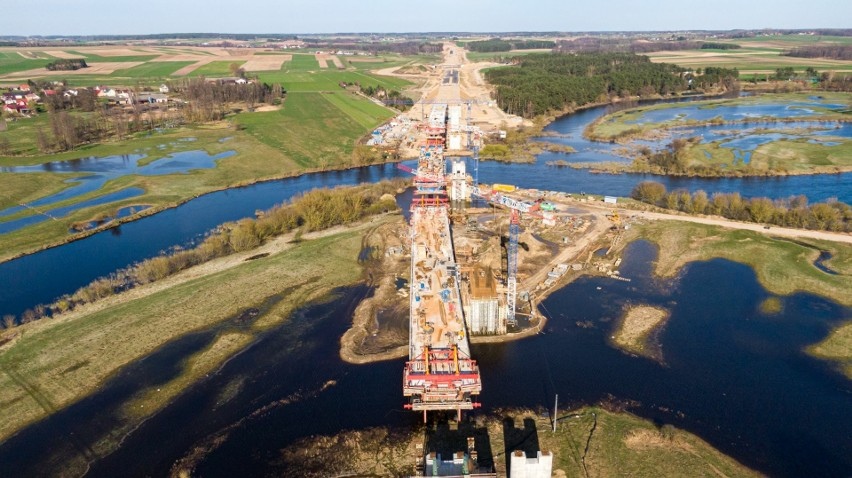 Ponad kilometr estakady nad Narwią na Via Baltica! Częścią pojedziemy jeszcze w tym roku! [11.04.2024] - zdjęcie #16 - eOstroleka.pl