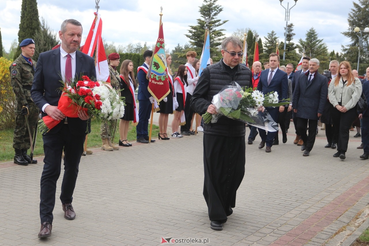 Obchody rocznicy zbrodni katyńskiej [12.04.2024] - zdjęcie #42 - eOstroleka.pl