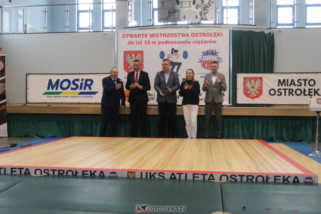 Mistrzostwa Ostrołęki U15 w podnoszeniu ciężarów [13.04.2024] - zdjęcie #2 - eOstroleka.pl