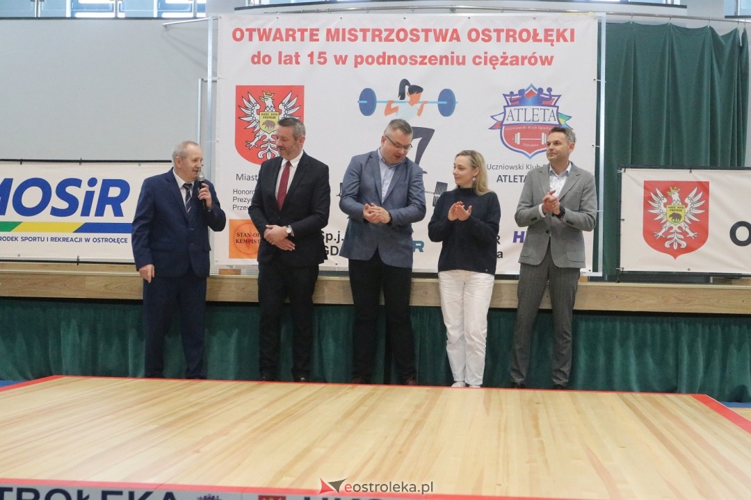 Mistrzostwa Ostrołęki U15 w podnoszeniu ciężarów [13.04.2024] - zdjęcie #3 - eOstroleka.pl