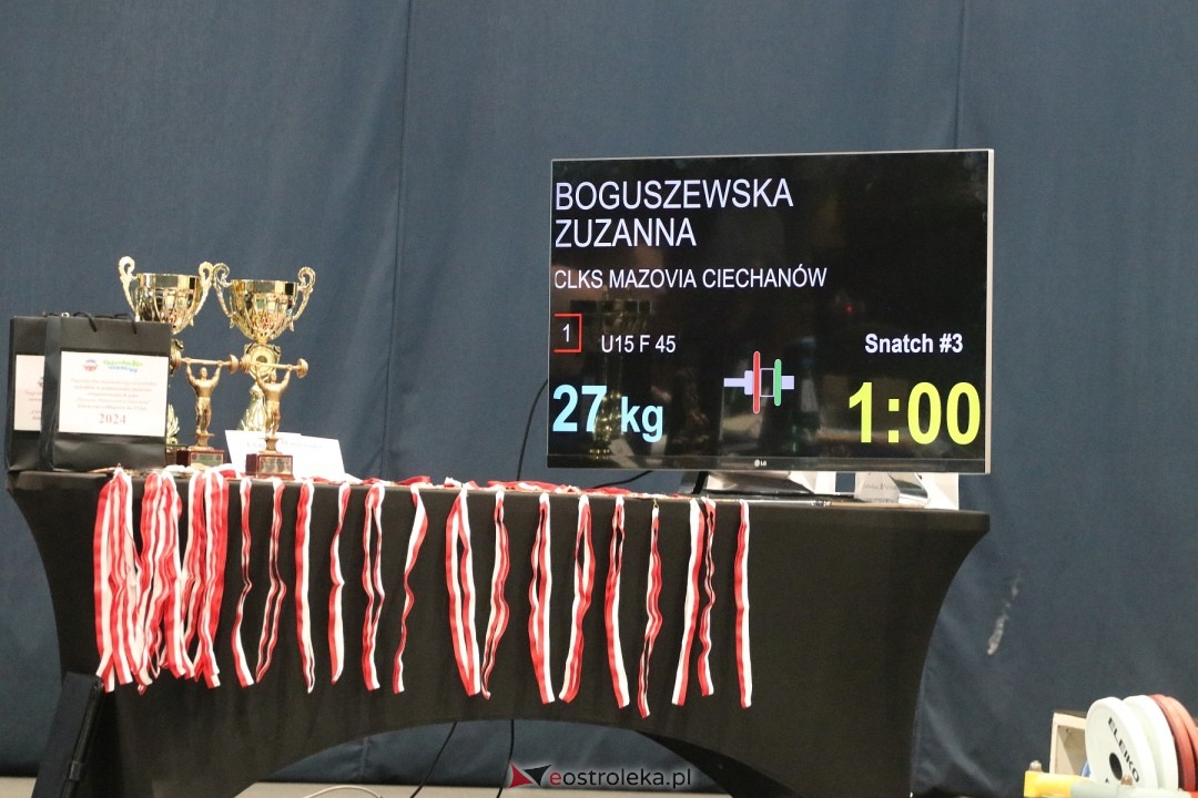Mistrzostwa Ostrołęki U15 w podnoszeniu ciężarów [13.04.2024] - zdjęcie #26 - eOstroleka.pl