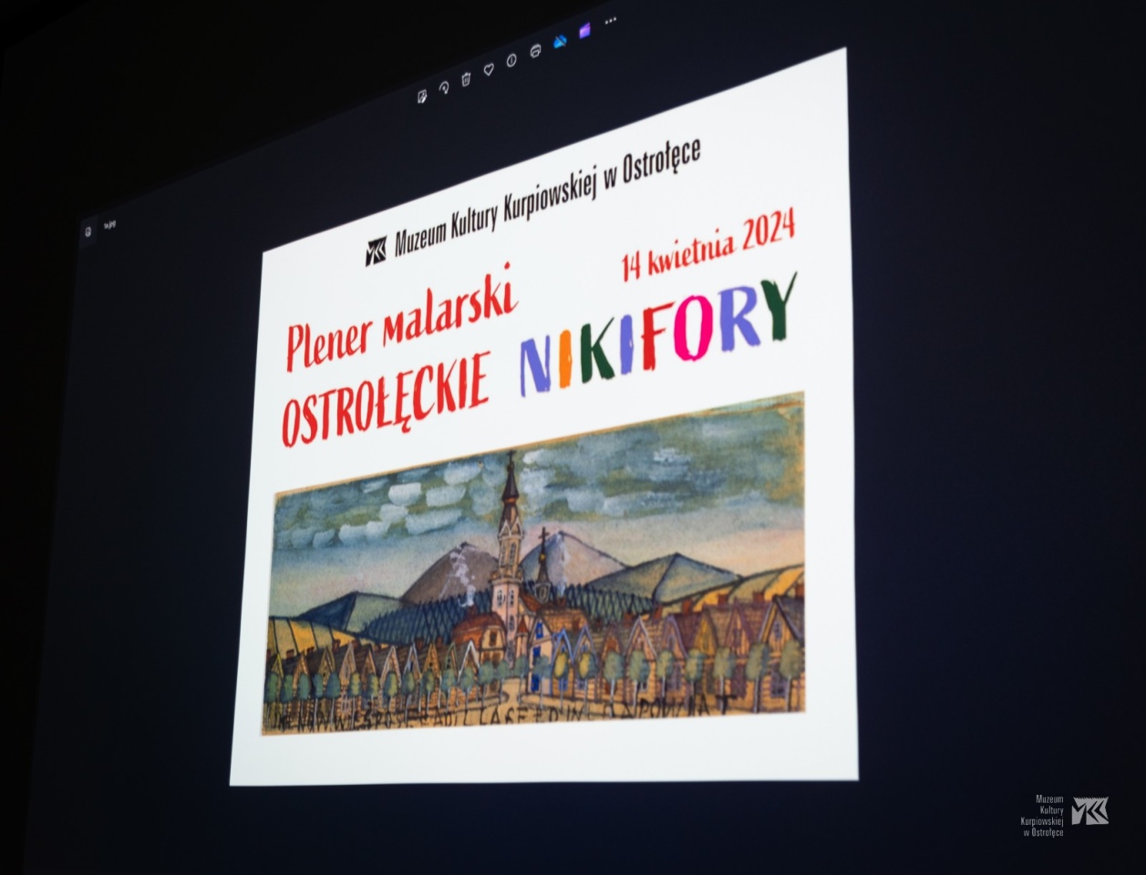 Plener malarski Ostrołęckie Nikifory [15.04.2024] - zdjęcie #7 - eOstroleka.pl