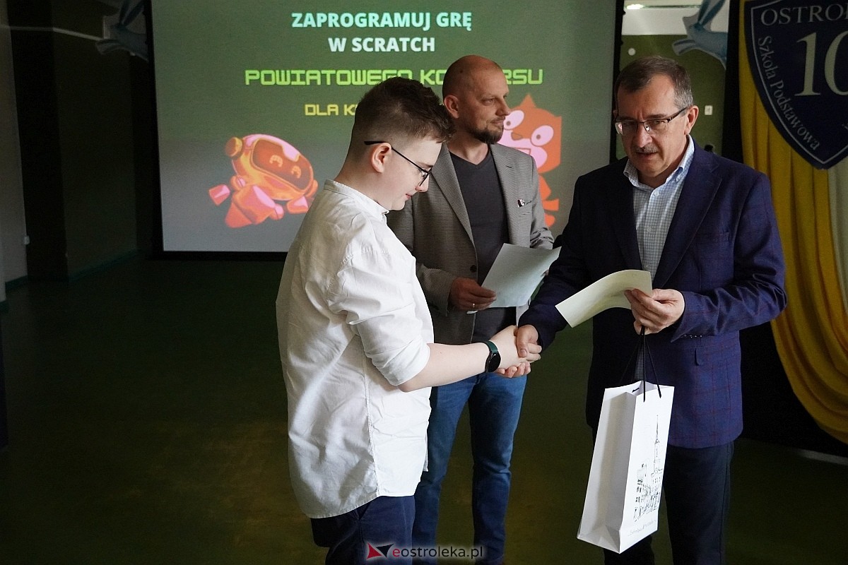 Powiatowy Konkurs “Zaprogramuj grę w Scratch” [30.04.2024] - zdjęcie #27 - eOstroleka.pl
