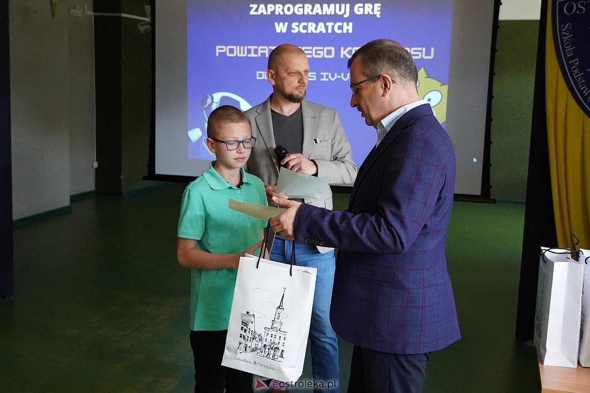 Powiatowy Konkurs “Zaprogramuj grę w Scratch” [30.04.2024] - zdjęcie #32 - eOstroleka.pl