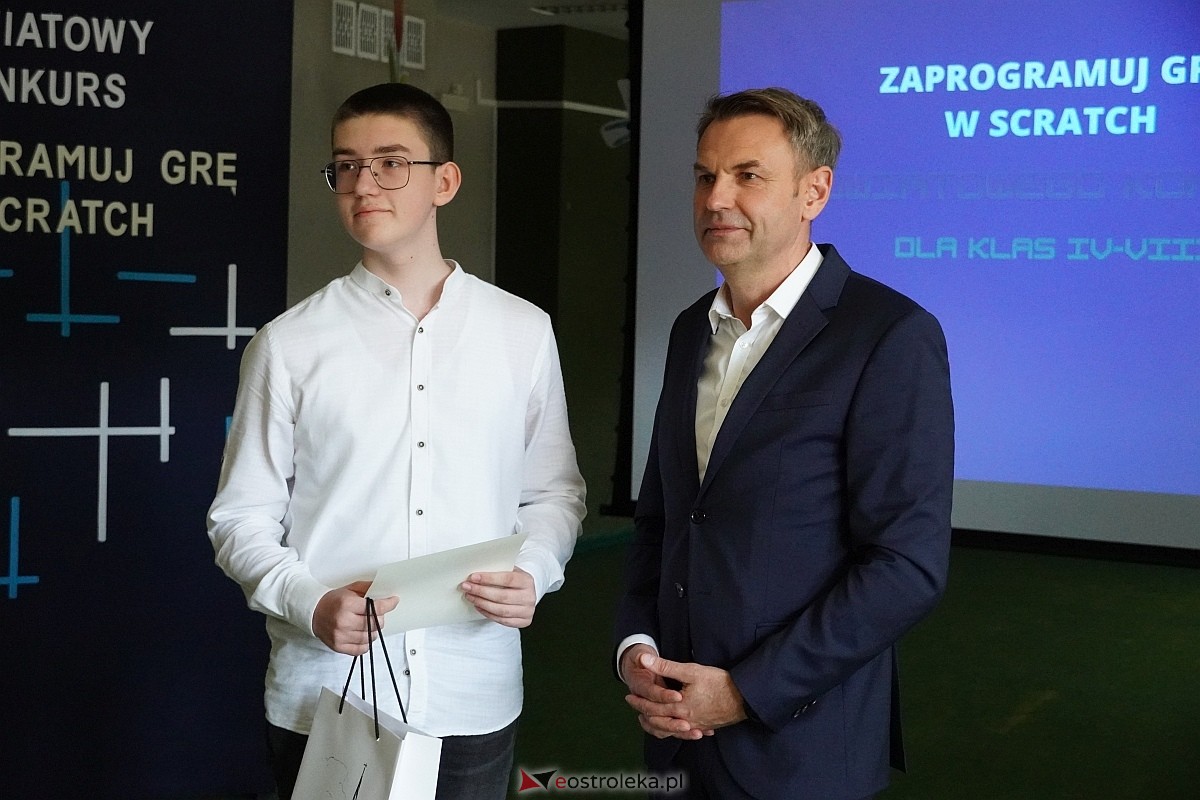 Powiatowy Konkurs “Zaprogramuj grę w Scratch” [30.04.2024] - zdjęcie #17 - eOstroleka.pl