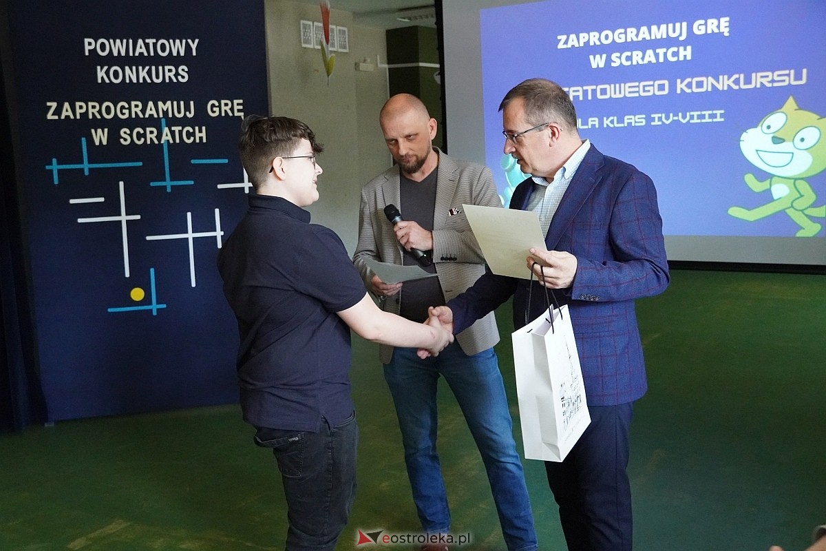 Powiatowy Konkurs “Zaprogramuj grę w Scratch” [30.04.2024] - zdjęcie #8 - eOstroleka.pl