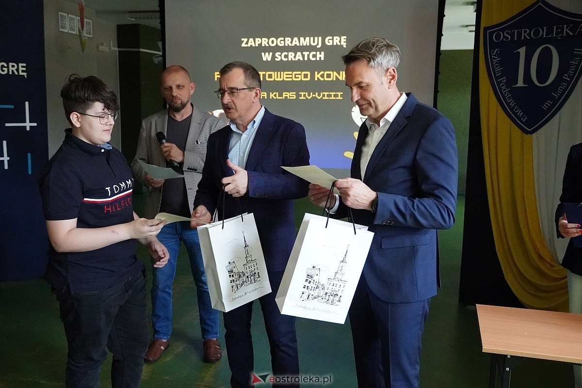 Powiatowy Konkurs “Zaprogramuj grę w Scratch” [30.04.2024] - zdjęcie #7 - eOstroleka.pl