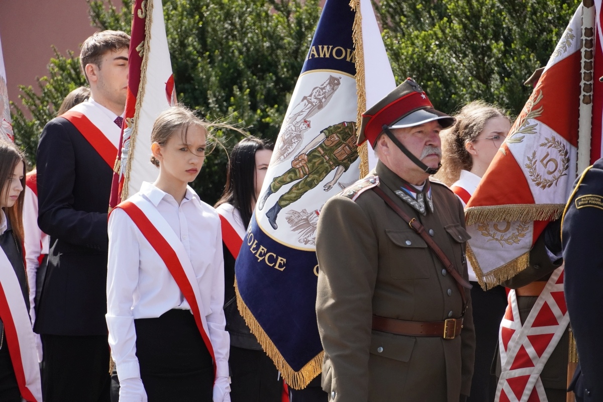 Święto Konstytucji 3 Maja w Ostrołęce [03.05.2024] - zdjęcie #65 - eOstroleka.pl