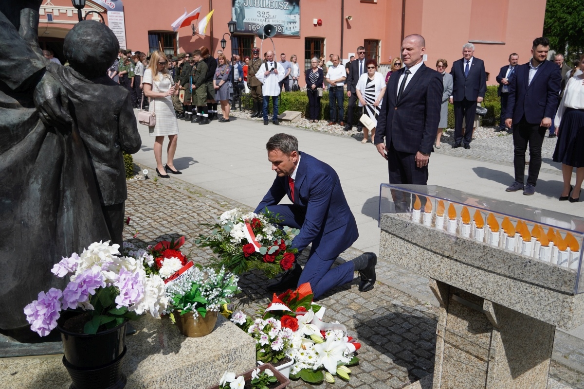 Święto Konstytucji 3 Maja w Ostrołęce [03.05.2024] - zdjęcie #31 - eOstroleka.pl