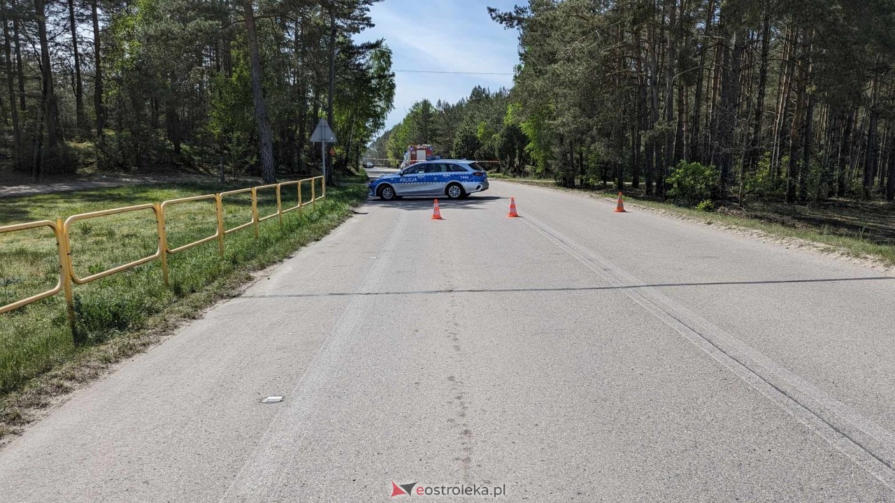 Wypadek w Olszynach w gm. Myszyniec [03.05.2024] - zdjęcie #5 - eOstroleka.pl