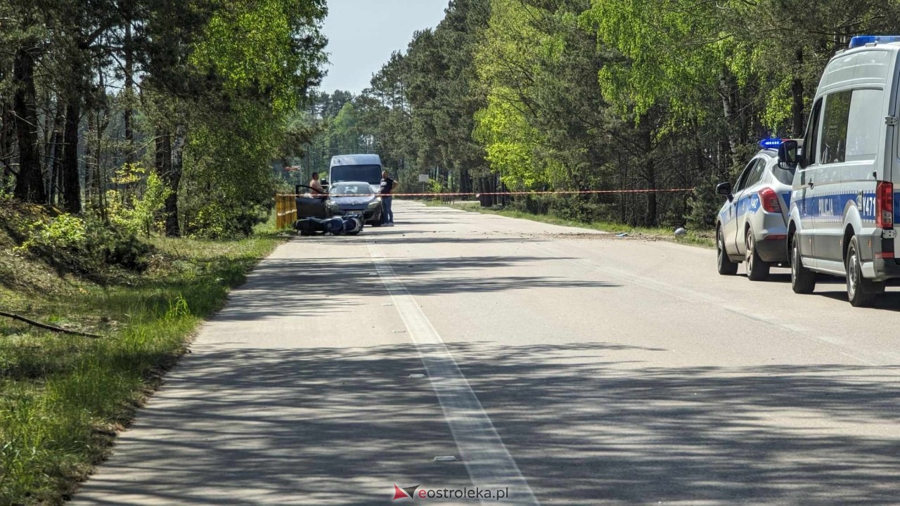 Wypadek w Olszynach w gm. Myszyniec [03.05.2024] - zdjęcie #6 - eOstroleka.pl