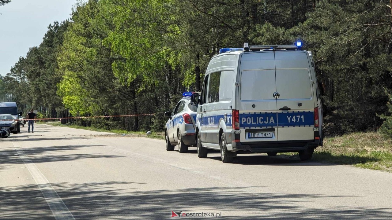 Wypadek w Olszynach w gm. Myszyniec [03.05.2024] - zdjęcie #15 - eOstroleka.pl