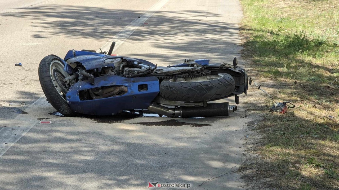 Wypadek w Olszynach w gm. Myszyniec [03.05.2024] - zdjęcie #17 - eOstroleka.pl