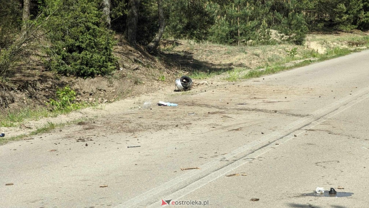 Wypadek w Olszynach w gm. Myszyniec [03.05.2024] - zdjęcie #18 - eOstroleka.pl