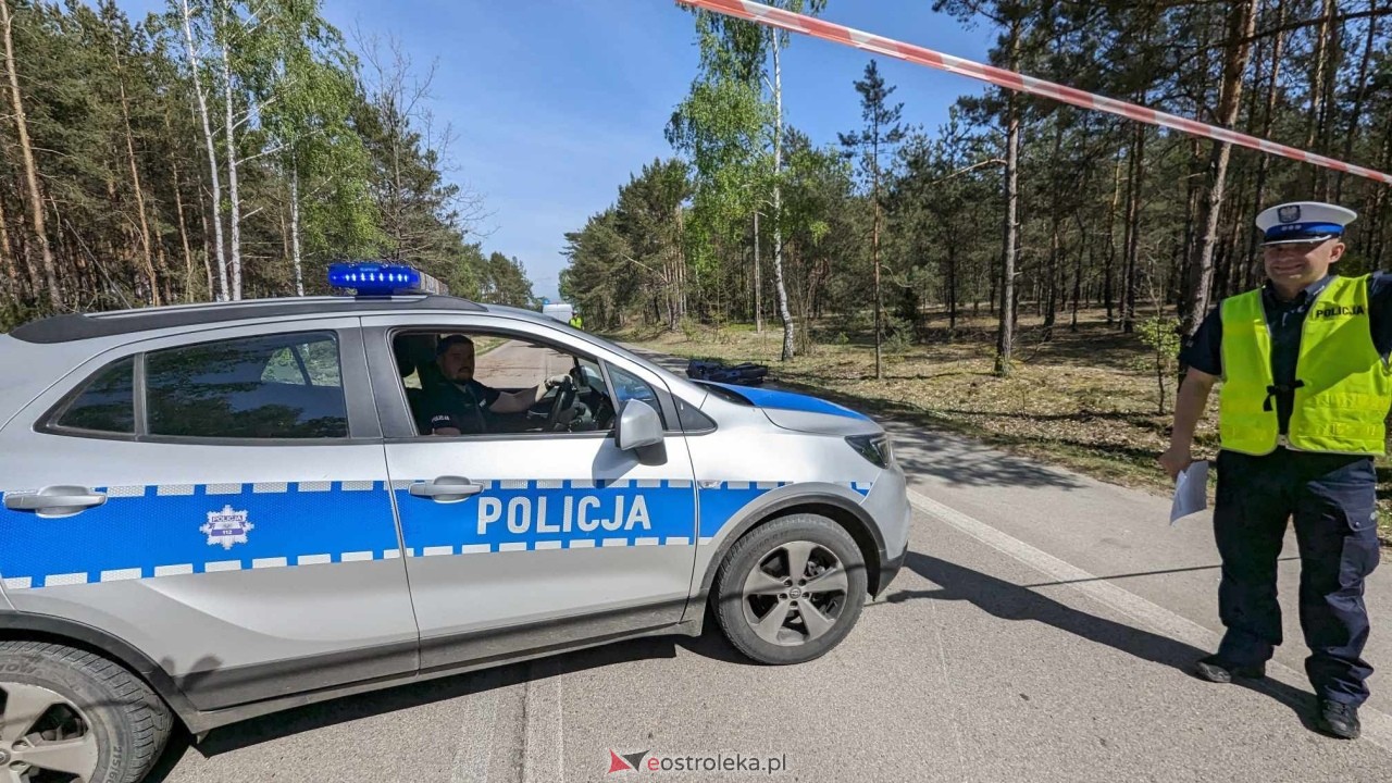 Wypadek w Olszynach w gm. Myszyniec [03.05.2024] - zdjęcie #20 - eOstroleka.pl
