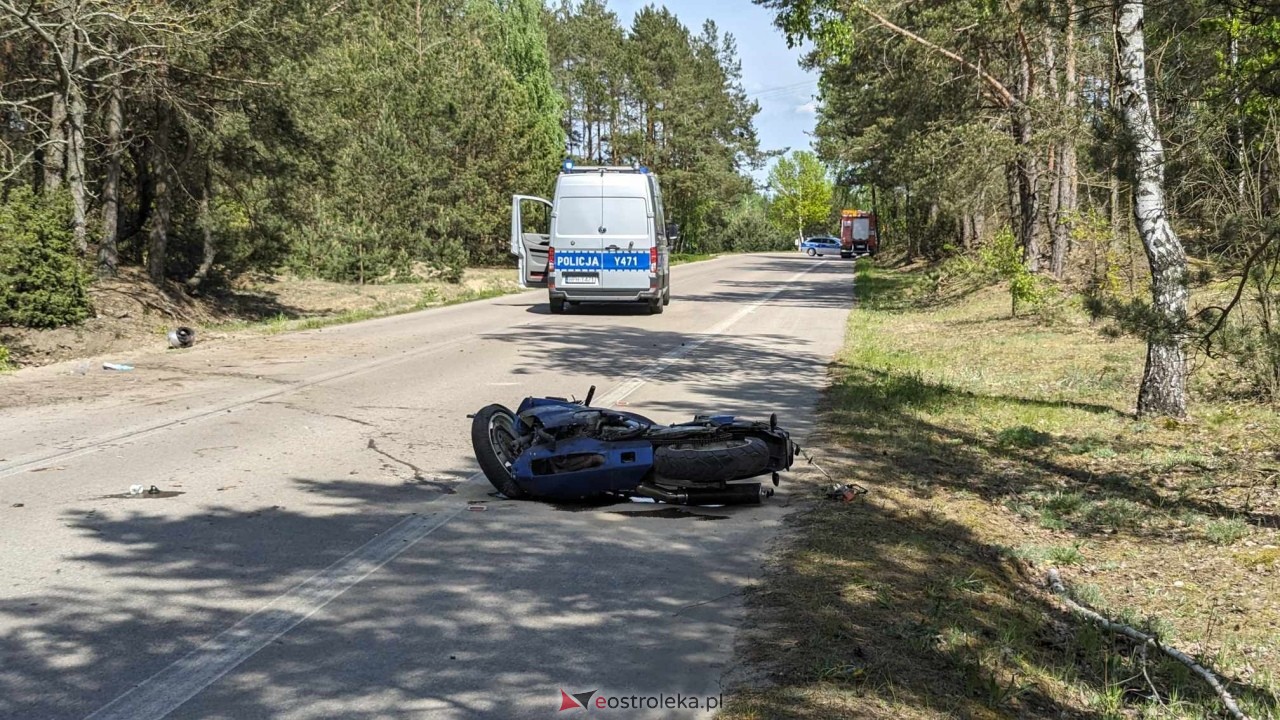 Wypadek w Olszynach w gm. Myszyniec [03.05.2024] - zdjęcie #21 - eOstroleka.pl