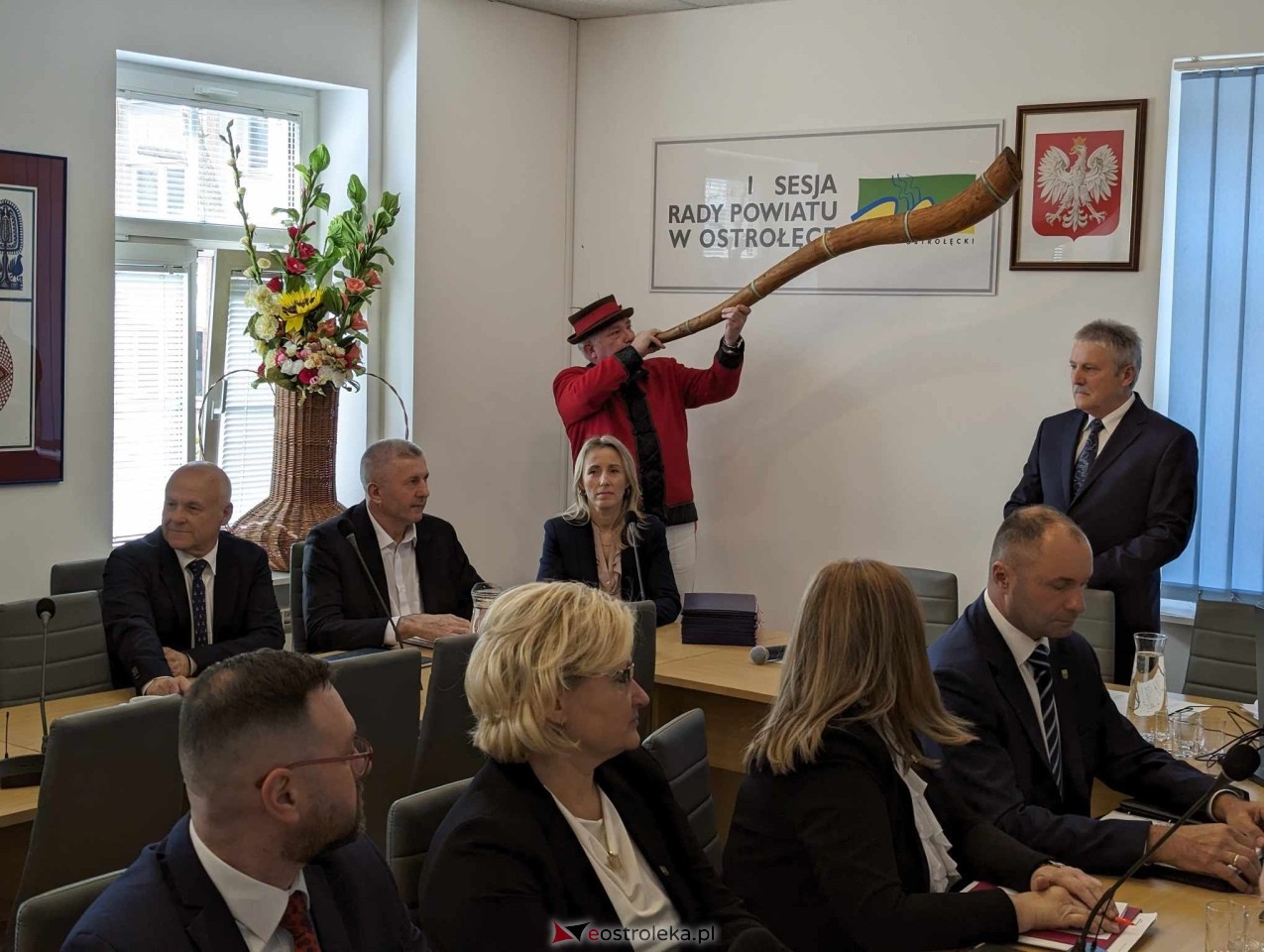 Sesja rady powiatu ostrołęckiego [07.05.2024] - zdjęcie #67 - eOstroleka.pl