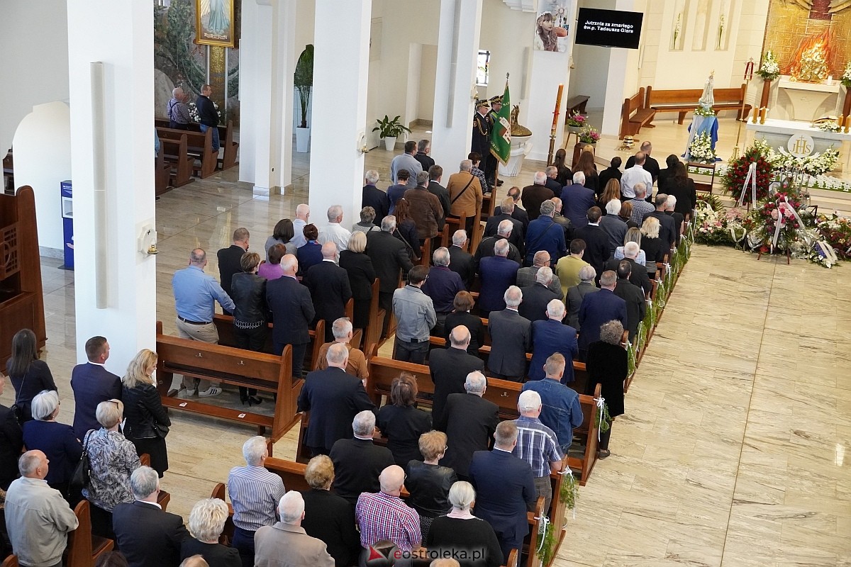 Pogrzeb śp. Tadeusza Giersa, wieloletniego radnego i działacza samorządowego z Ostrołęki [13.05.2024] - zdjęcie #6 - eOstroleka.pl