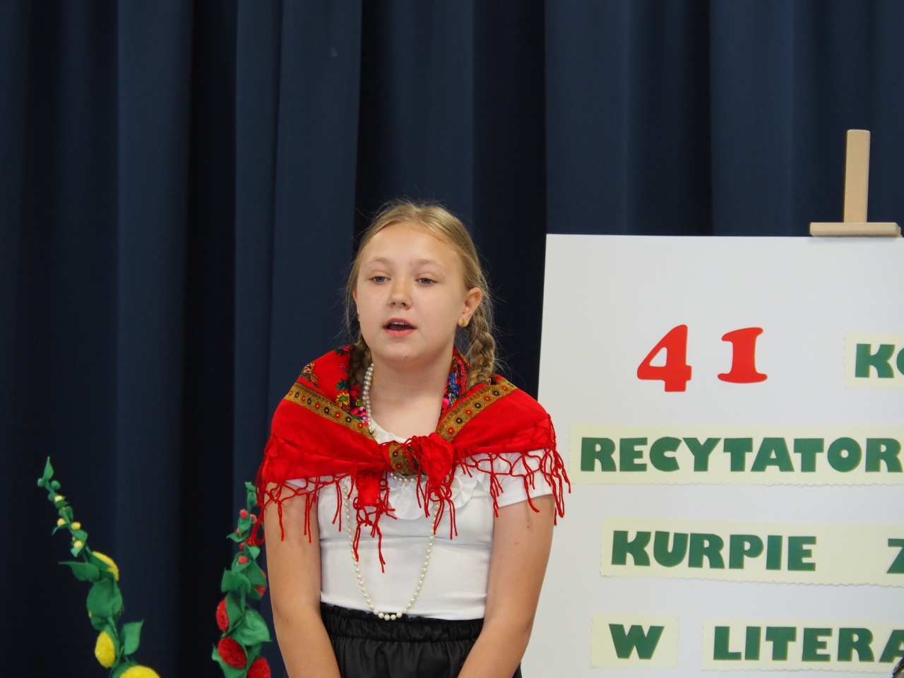 Konkurs Recytatorski „Kurpie Zielone w Literaturze [13.05.2024] - zdjęcie #16 - eOstroleka.pl